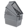 Knifefish Plastic Storage Baskets, 6 Packs