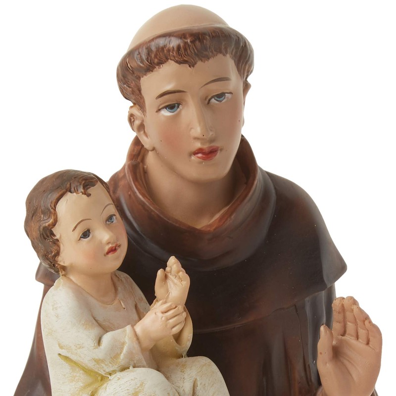 George S. Chen Imports Saint Anthony Holy Figurine Religious Statue