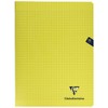 Clairefontaine 343361C A Yellow Mimesys Stapled Notebook - 24x32 cm