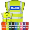 Corporate Togs TRAINEE Printed Waistcoat - High Visibility Safety Vest,