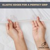 CASABLOOM Luxury Double Mattress Protector – Quilted, Noiseless, Deep Fit