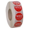 DayMark Day of The Week 1" x 1" Removable Label,