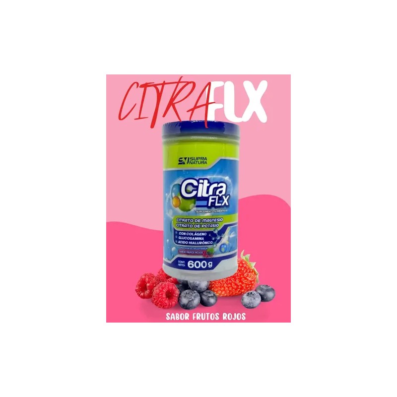 Citra Flx Citrato Magnesio Potasio Colágeno Glucosamina