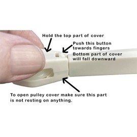 Vertical Blind Cord, String Tension Pulleys (4)