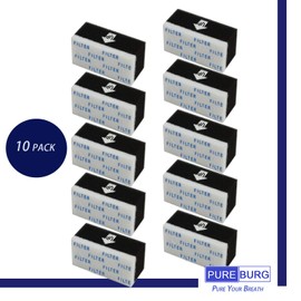 PUREBURG Paquete de 10 prefiltros de espuma de repuesto para aspiradoras inalámbricas Hoover Impulse BH53020 Número de pieza 440012835
