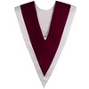 IvyRobes Unisex Reversible V Shape Choir Stole with Border and