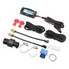 4 in 1 Water Oil Temperature Time Voltage Gauge LCD