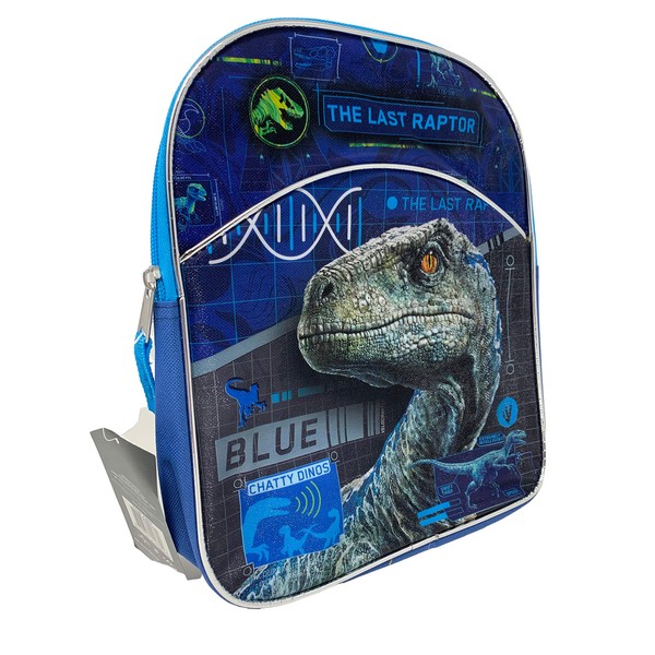 Jurassic World 11" Mini Backpack, Blue, One_Size (JUMIN)