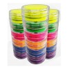 Bello Origen Paquete 6 Pigmentos Neón Para Decoración De Uñas