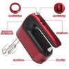Yomelo 9-Speed Digital Hand Mixer Electric, 400W Powerful DC Motor,