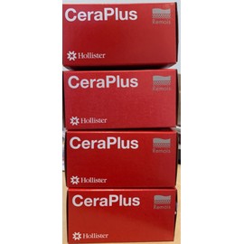 Hollister 15302 CeraPlus Trim to fit Ostomy Barrier precut 1 inch 4 boxes bundle