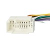 vhbw Car Radio ISO Adapter Compatible with Honda Civic 1999-2005,