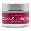 Crema Facial Rosas Y Colágeno | Hidratante | 45 G