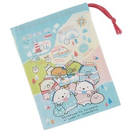 Skater (Skater) Children's Bento Cup Bag Made in Japan, Kids Sumikko Gurashi Polar Bear Hometown Girl KB63