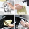 BOOMJOY Microfiber Glass Cleaning Cloths, Towels for Windows,Mirrors, Stainless Steel,