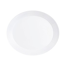 LUMINARC Harena Oval Platter 33cm White - 1 piece