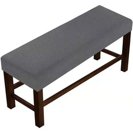 Bench Cover, Bench Seat Cover, Fit, Anti-Scratch, Dirt, Dustproof, Solid, Scandinavian Style, Stretch, Fit, Stretch, Dining Bench Cover, Slipcover, Chaise Chair Cover, Chair Cover, Chair Cover, Seat