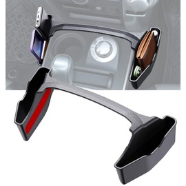 Center Console Organizer Compatible with Toyota 4Runner 2010-2019, 2020 2021 2022 2023 2024, Car Interior Accessories, Shifter Storage Box, Gear Shift Console Side Tray, Coin Change Holder, Black