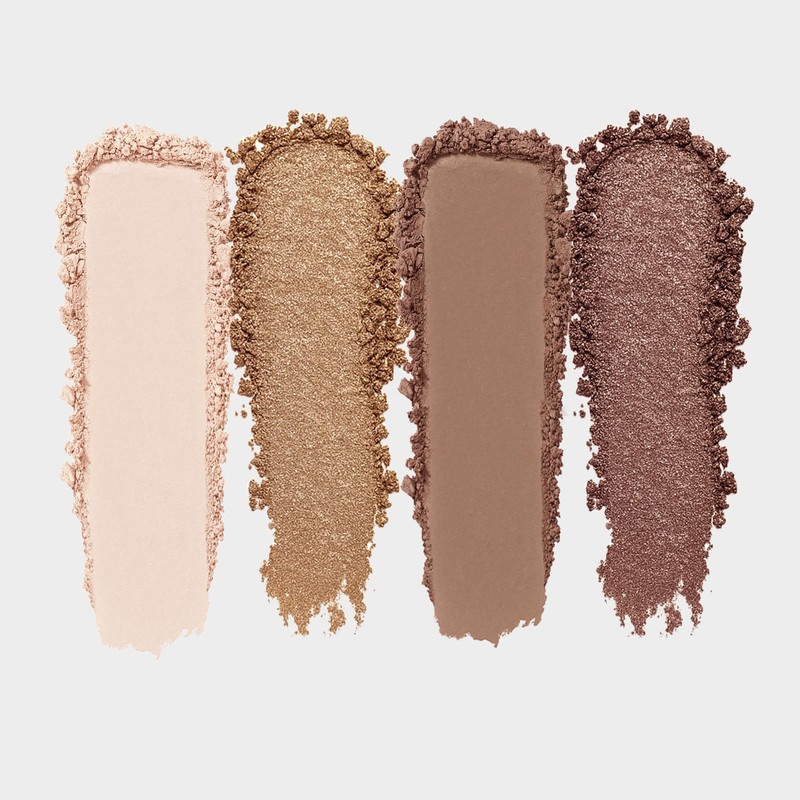 Erinde Eyeshadow Palette with 4 Colours, Matte and Shimmering Eyeshadow