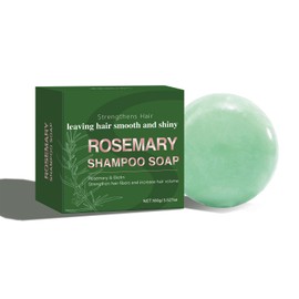 Vawolecy Organic Rosemary & Biotin Shampoo Bar for Hair Growth, Strengthening and Thickening Shampoo for Men and Women