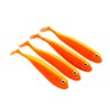 Zanderfang Rubber Fish Cod Fishing Lure Attractant UV Rubber Fish