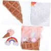Hemoton Esponja de Ducha Forma de Helado para Ni?os 2