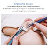 Stainless Steel Individual False Lashes Extension Tweezer for Volume Eyelash,