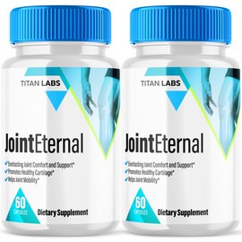 Joint Eternal (2 Pack) Joint Eternal Natural Joint Supplement Boost Mobility (120 Capsules)