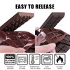 1 Pc Silicone Chocolate Bar Mold Deep Candy Bar Mold