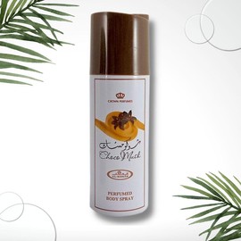 Choco Musk Deodorant - 200ML by Al Rehab | Warm Spicy, Amber, Chocolate, Musky, Cocoa, Vanilla.