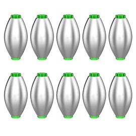 20pcs Fishing Weights Set 10g Sinking Lead Set for Deep Sea Fishing Mixed Weights for Carp Fishing Sea Fish Weights Tail for Saltwater Freshwater River