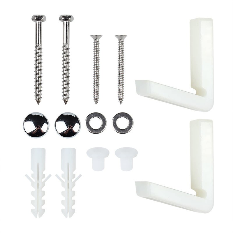 Cheeroyal Angled Floor Bathroom WC Toilet Pan/Bidet Side Fixing Bathroom