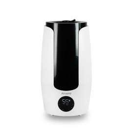 Airvana 2.25 Gallon (8.5 Liter) Top Fill Digital Humidifier with LED Display Screen, Sleep Mode, and Coverage up to 757 Square Feet, AV200HUM White