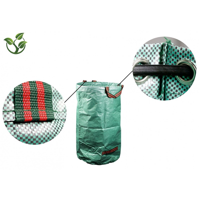 mgc24 Garden Sack 5 x 120 L Leaf Bags Garden