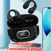 Translator Headphones 144 Languages Stereo Clip On Translation Earbuds with