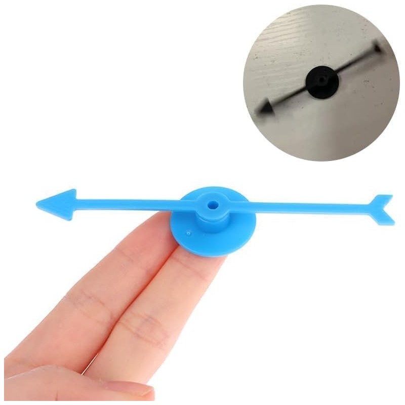 2Pcs Spinner Game Engaging Board Arrow Set Home and School