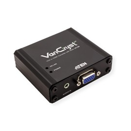 ATEN VC180 VGA to HDMI Converter with Audio - Black