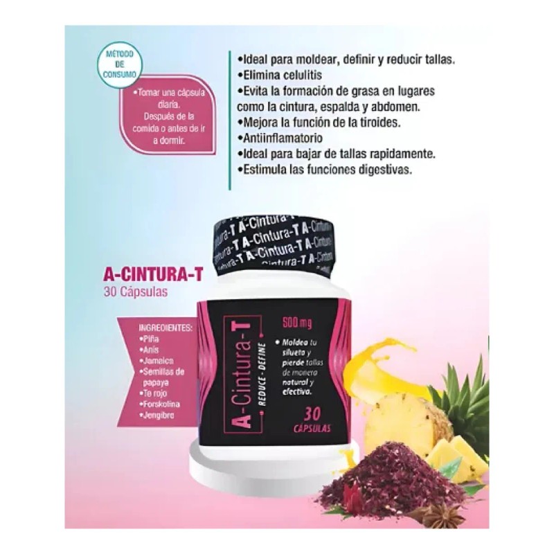 A-cintura-t 500g Fit Plus + Acinturate Super Kit Reafirmante