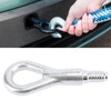 Car Tow Hook, Front Bumper Towing Eye Hook, Forged Steel