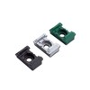 Set of 10 Post Clips for Double Rod Mat Fence,