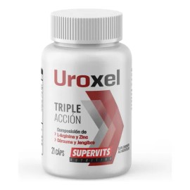 Supervits Uroxel L-arginina Apoyo A Próstata 21caps 3packsfn Sin Sabor