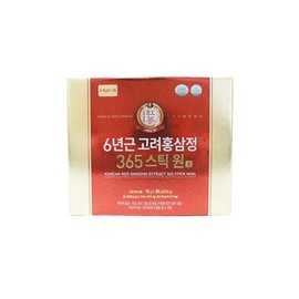6-year-old Korean Red Ginseng Extract 365 Sticks (10g, 30 packs) (Yeongdeungpo Branch) / 6년근 고려홍삼정 365스틱 원(10g30포)