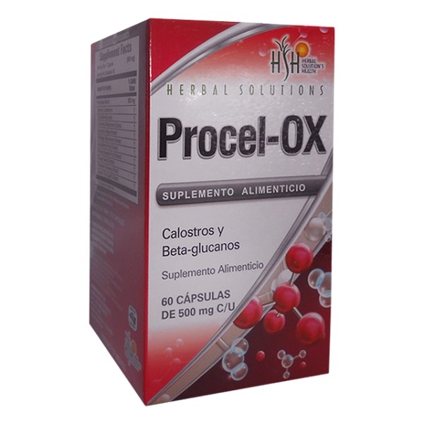 Herbal Solutions Health Procel Ox 60 cápsulas