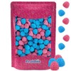 Fruidles Berry Gummy Candy, Nonpareils Coated (Blue & Pink Berry,