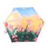 Sun Umbrella Compact Umbrella 5 Level Foldable 6 Ribs Multiuse
