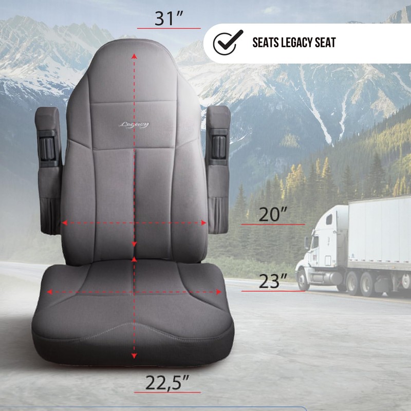 V-TRUCK CORP ARMREST Cover Set for Legacy AFTERMARKET SEAT