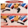 TIXIPEM Zipper Pull Replacement [5PCS] - Woven Paracord Pull Tab