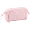 Pen Case Ship Type with Window Style Large Capacity Double