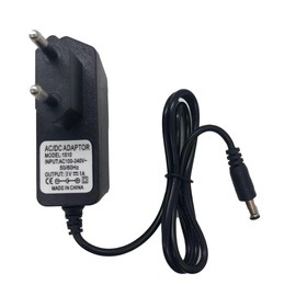 3W Charger Compatible with Small Electronic Devices AC to DC 3V 1A Power Supply, Plug 5.5 mm x 2.5 (2.1) mm, Plug EU