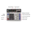 Large Computer Electronic Calculator Counter Solar & Battery Power 12